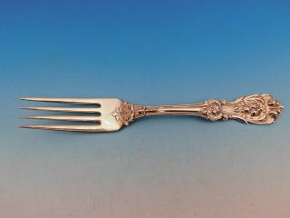Francis I By Reed And Barton Old Sterling Dinner Fork " H " Mark 7 7/8 "
