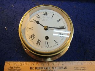 Uncommon Manhattan Marine & Electric Co 8 Day Ships Clock Running Made England