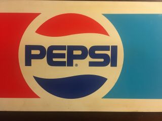 Vintage Pepsi Vending Machine Sign Insert Measurement: 22inx11in 3