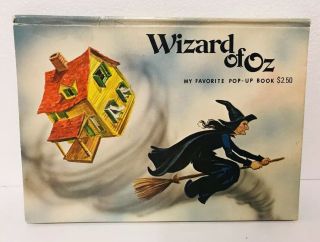 Vintage 1983 Wizard Of Oz Pop - Up Book Dorothy Toto Children’s Classic
