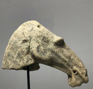 Ancient Chinese Antique Han Dynasty Pottery Terracotta Horse 