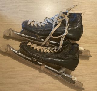 Vintage Planert Spec Intermediate Ice Speed Skates