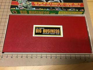 Vintage board game: BIG BUSINESS complete and 2