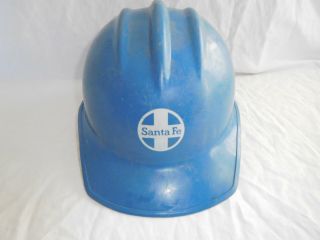 Santa Fe Railroad Bullard 302 Cap Hard Hat Helmet Hard Boiled Liner Head Band