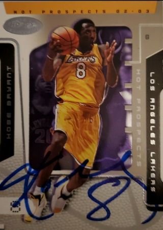Kobe Bryant Signed Autographed Los Angeles Lakers Basketball Card Hot Prospects