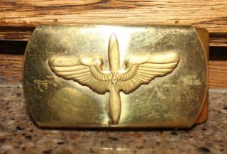 Wwii Usaaf Us Army Air Force Brass Officer 