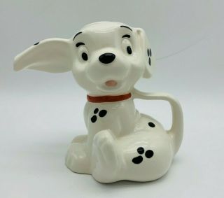 Vintage Disney 101 Dalmatians Teapot Pitcher Treasure Kraft Ceramic Figurine