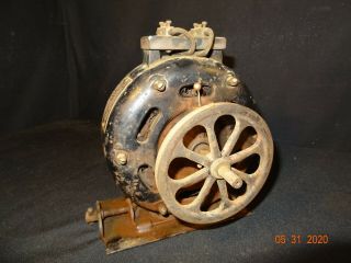 Antique Holtzer Cabot Type 2 115v Ac Motor 1/8 Hp 1200 Rpm Nickelodeon