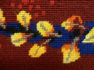 1970s Mid Century Needlepoint Tapestry in the Style of Jean Lurcat 3