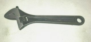 Vintage Blue Point 6” Adjustable Wrench Alloy Steel Snap - On Tools