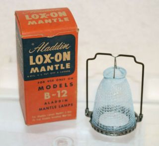 Vintage Old Stock Aladdin Lamps Lox - On Mantle Models 12 - B Or C Part 24116
