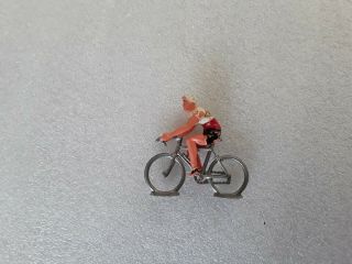 Cycliste Plastique,  Vélo Métal Tour De France Vintage Figurine Smiths