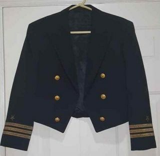 Vintage Us Navy Commander Dress Mess Jacket