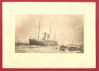 White Star Line R.  M.  S.  " Oceanic " Abstract Of Log April 1902.