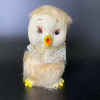 Vintage Easter Unlimited Anthropomorphic Squeaky Rubber Chick Squeaker Fur
