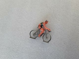 Cycliste Plastique,  Vélo Métal Tour De France Vintage Figurine Salvarani