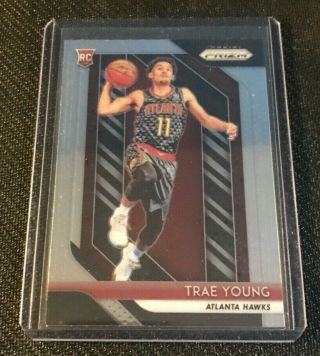 2018 - 19 Prizm Base Trae Young Rc Rookie Card 78