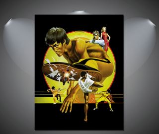 Bruce Lee Game Of Death Vintage Movie Poster - A1,  A2,  A3,  A4 Sizes