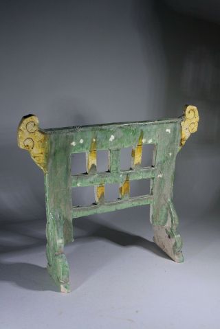 Antique Chinese Ming Dynasty Funerary Pottery Gate Fence