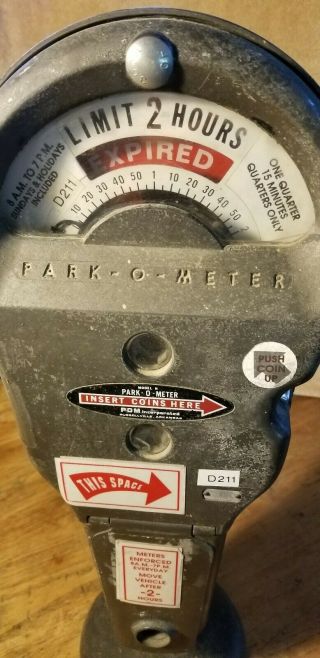 Parking meter,  model N Park - O - Meter 3