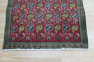 Old Hand Made Persian Tabriz Rug with floral design 130 x 95 CM 2