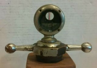 Boyce Motometer Midget Model Patented Hood Ornament Radiator Cap Dogbone