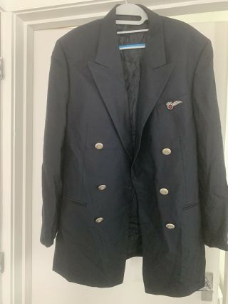 Vintage Rare British Airways Cabin Crew Men’s Uniform Jacket By Paul Costello