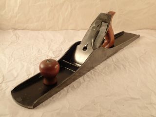 Antique UNION No.  7C Corrugated Bottom Jointer Smooth Plane,  Mfg ' d by Stanley 3