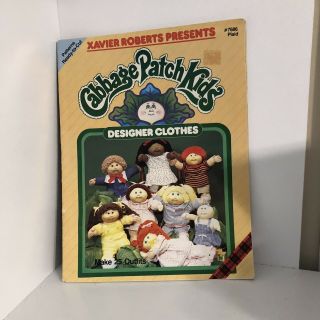 Cabbage Patch Kids Designer 25 Outfits Clothes Pattern Book 7686 Patterns Uncut