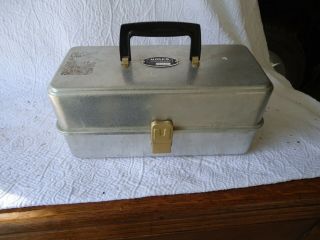 Vintage Umco Model 103 - A Aluminum Tackle Box 13x6x6 Watertown