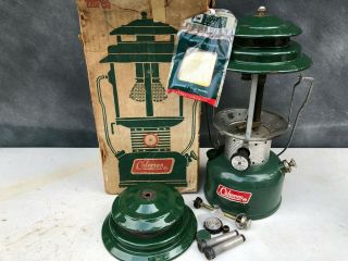 Vintage Coleman Lantern 220f Sunshine Of The Night W/ No Globe