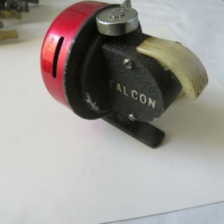 Fishing Reel Vintage Falcon Spincasting Drag All Metal Made In Japan