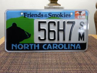 North Carolina License Plate Friends Of The Smokies