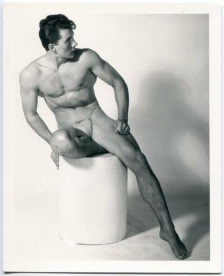 Vintage Dw 4x5 Kris Of Chicago Chuck Renslow Steve Wengryn Iconic Physique Model