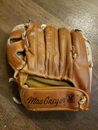 Macgregor Pete Rose Vintage Baseball Glove Pro Model G23t 10 Inch Lht