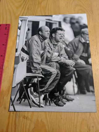 Vintage Press Photo Corby Town Fc Football E Roberts Match