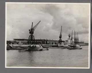 Imperial Airways Short Empire Flying Boat Southampton Vintage Photo