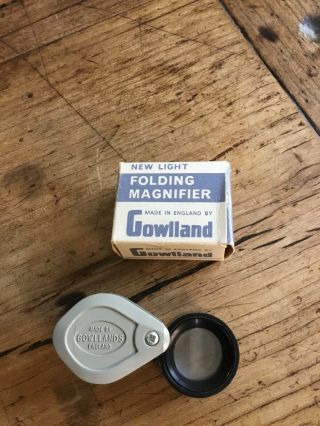 Vintage Gowlland 10x Magnifier /loupe