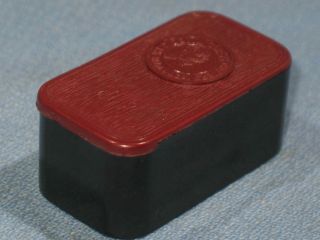 Vintage Red Devil Glass Cutters Bakelite/plastic Storage Box Made In Usa