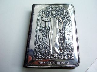 1906 Solid Silver Covered Common Prayer Book & Psalms - Miniature - Rare Design