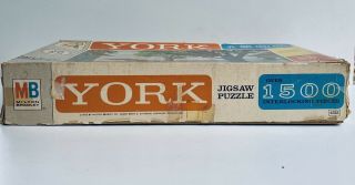 Vtg 1963 York King Size 1500,  Jigsaw Puzzle 31x24 MB 4335 Summertime by the Sea 2