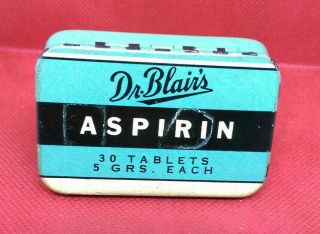 Vintage Medicine Tin - Dr.  Blair 