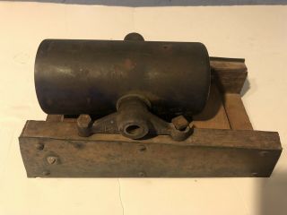 Antique Cast - Iron Signal Cannon