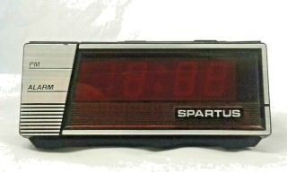 Vintage Spartus Alarm Clock Model 1167 - C1 70 