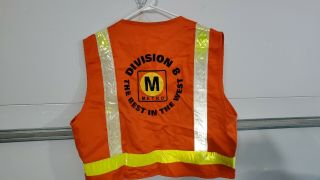 MTA Metro Bus West Valley California Safety Vest 3