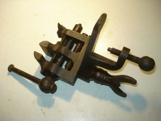 Antique Hilger & Sons Jewelers Swivel Vise & Anvil Watchmakers