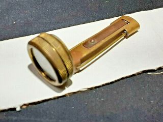 Vintage Tru Nord Brass Pin On Compass,  Brainerd Minnesota