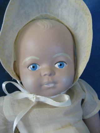 13 " Martha Chase,  Unmarked,  Vintage,  Antique Painted Cloth Doll In Orig.  Clothes