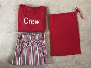 Emirates Cabin Crew Pajamas.  Pre Owned.  Fantastic.  Size Xl