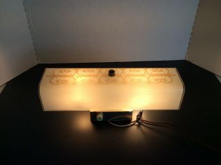 Mid Century/vintage Atomic Era Bathroom Light Fixture